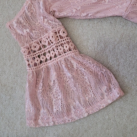 NEW-City Triangle Dress Midi A-line Cold Shoulder - Picture 2 of 8